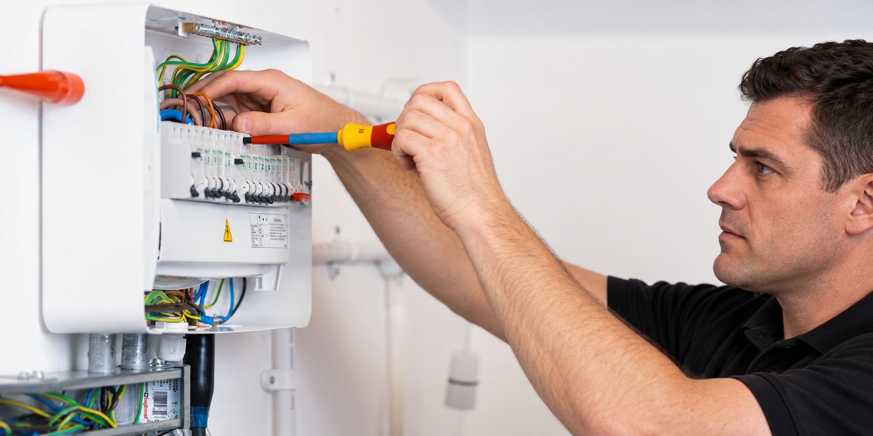 Book a local electrician 24/7, 365 days a year, at a time that suits you.
